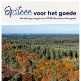 voorkant verkiezingsprogramma