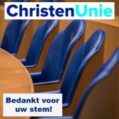 Bedankt voor uw stem